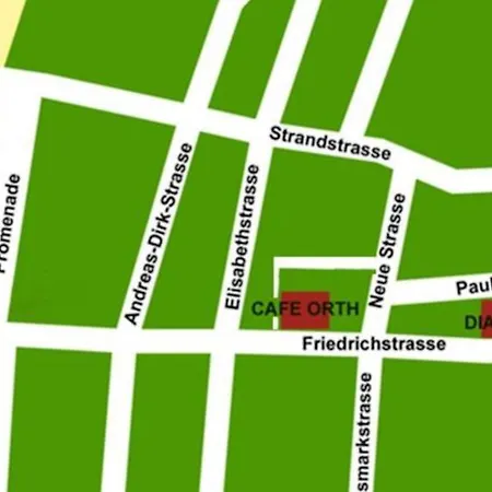 Cafe Orth Vendégház Westerland